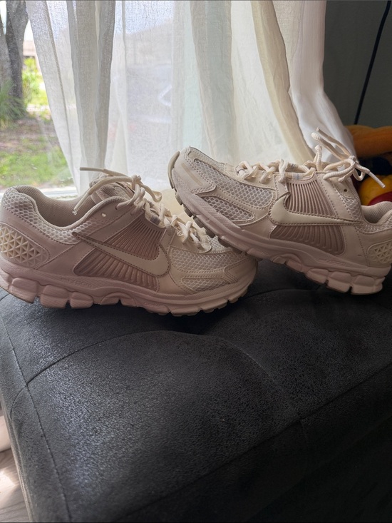 Nike Shoes - Nike Women's Light Beige Mesh & Synthetic Sneakers